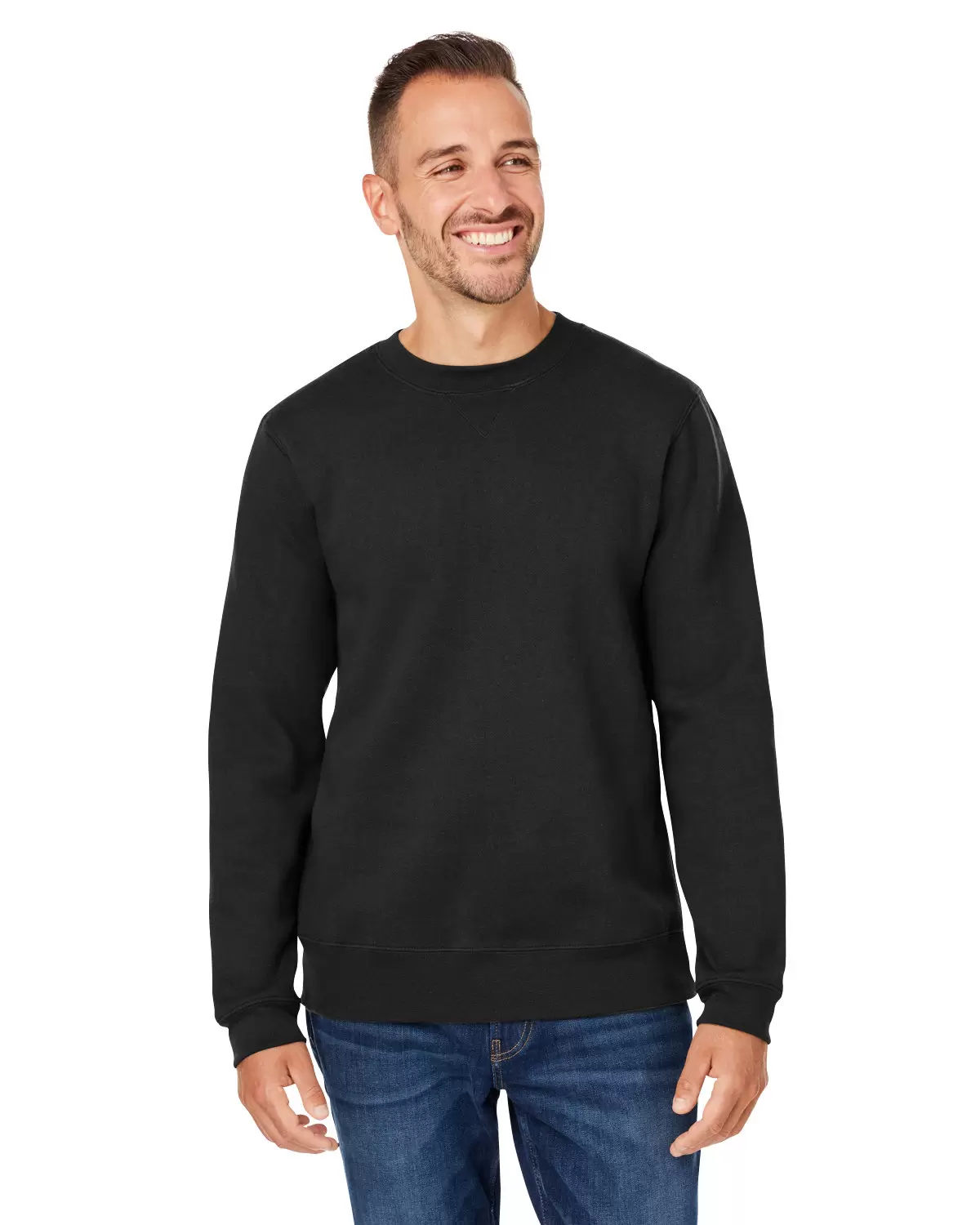 J America 8424 Unisex Premium Fleece Sweatshirt SKU: 8424