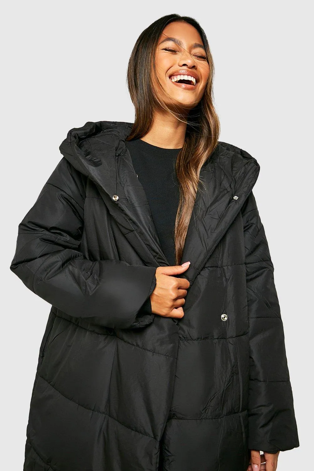 Jackets & Coats | Wrap Duvet Coat | boohoo