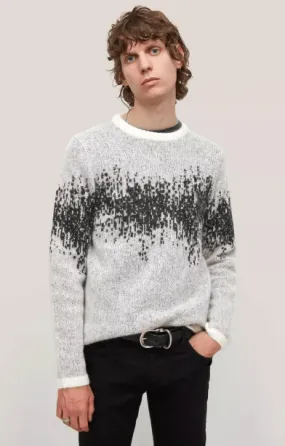 John Varvatos Sterling Sweater in White