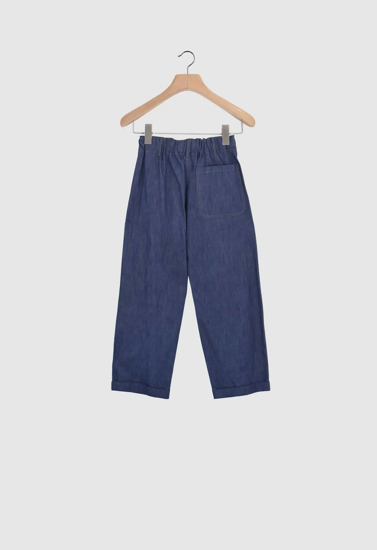 Julia Jentzsch Tom Cotton Linen Blend Pants - Indigo