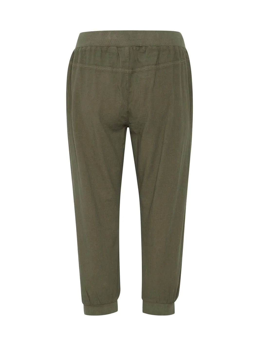 Kaffe Naya capri pants grape leaf