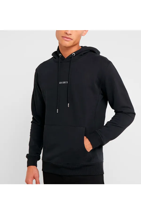 Les Deux Lens Hoodie Black