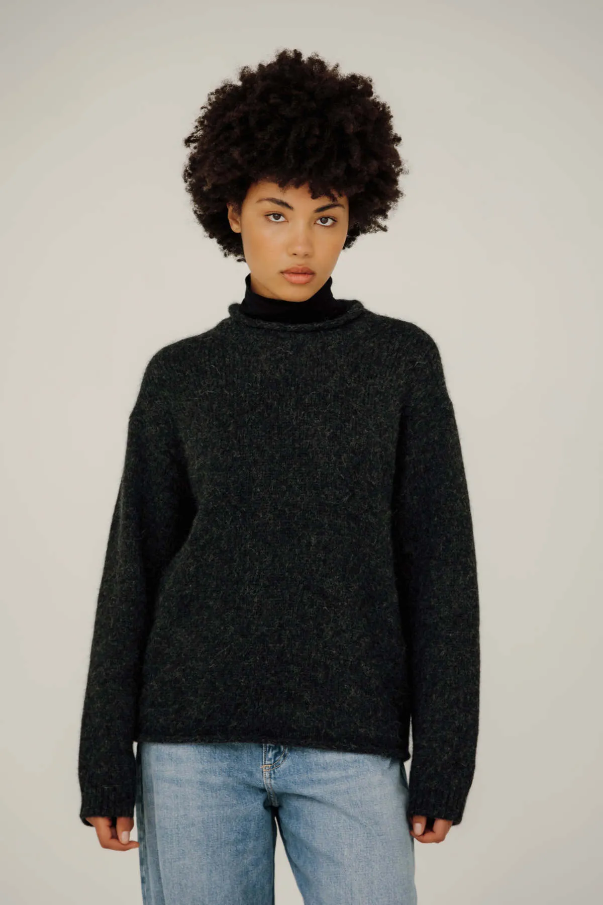 Linden Pullover Sweater - Basalt