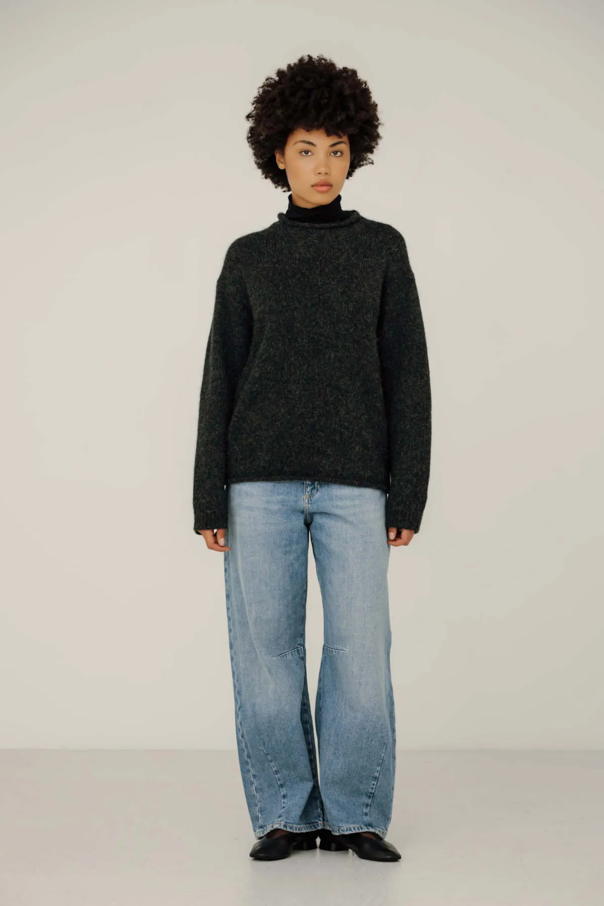 Linden Pullover Sweater - Basalt