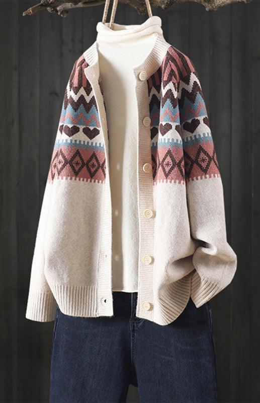 Loose Ladies Cardigan Sweater