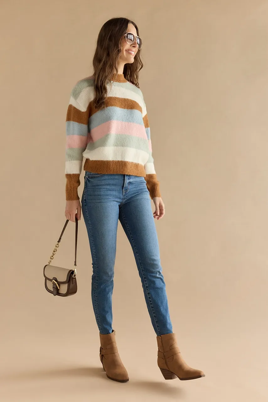 Margie Stripe Pullover Sweater