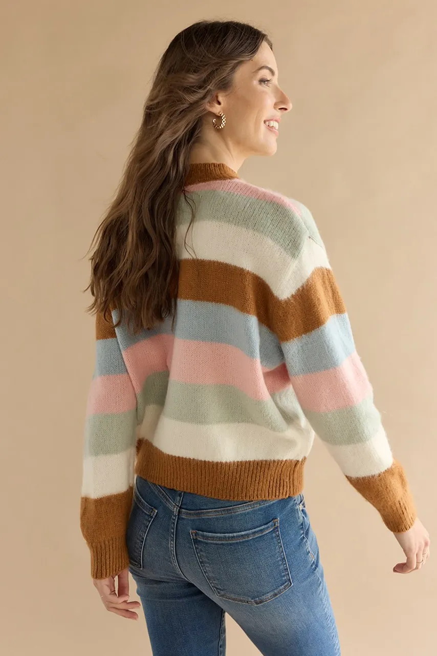 Margie Stripe Pullover Sweater