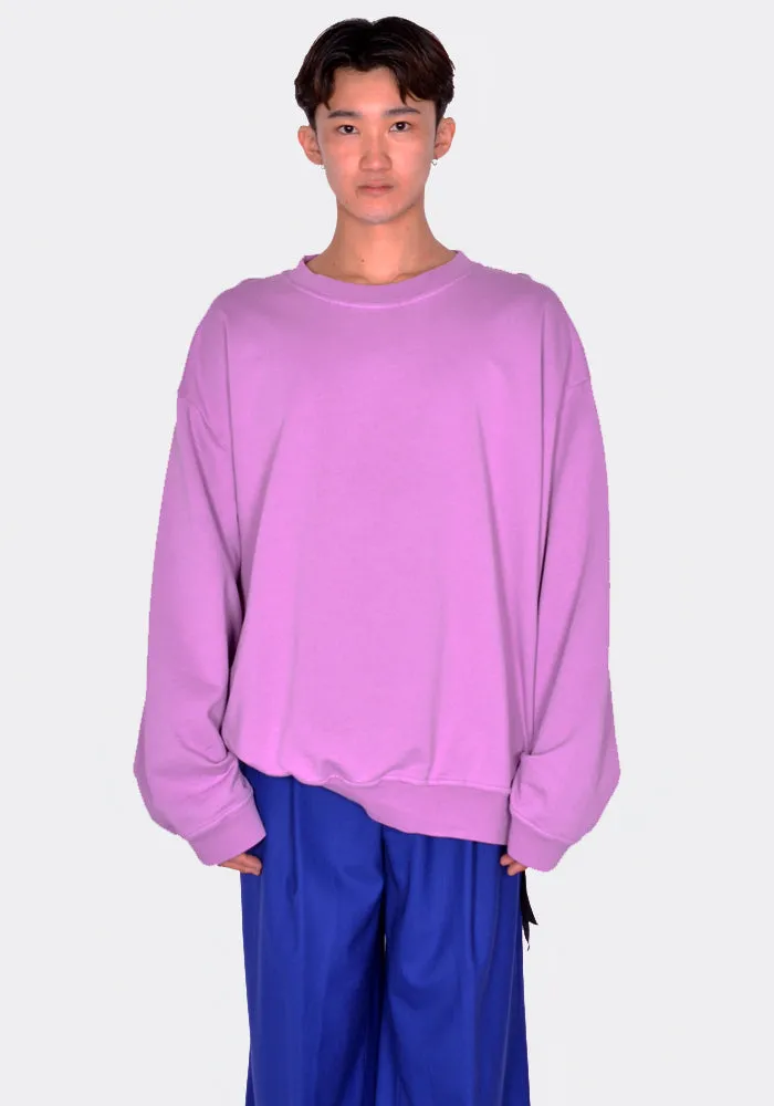 MARINA YEE 0010-280 OVERSIZED SWEATSHIRT PINK