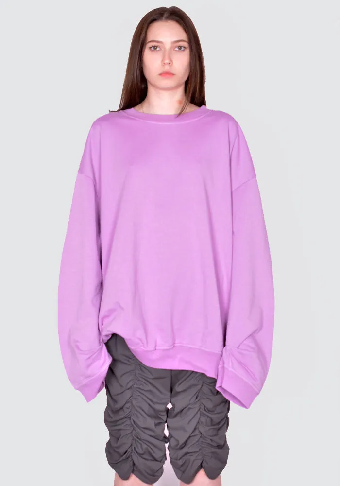 MARINA YEE 0010-280 OVERSIZED SWEATSHIRT PINK