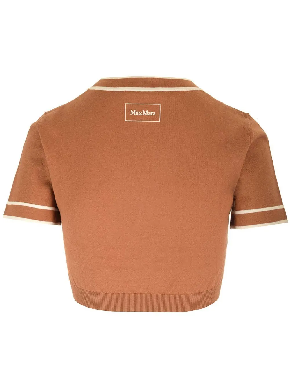 MaxMara  |Plain Logo V-neck & Crew neck