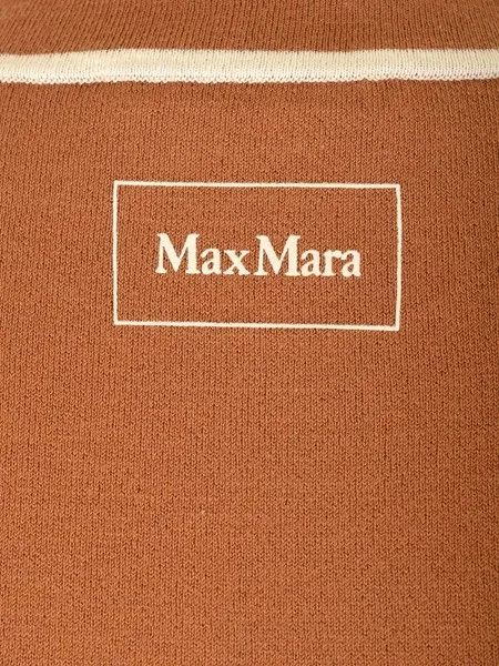 MaxMara  |Plain Logo V-neck & Crew neck