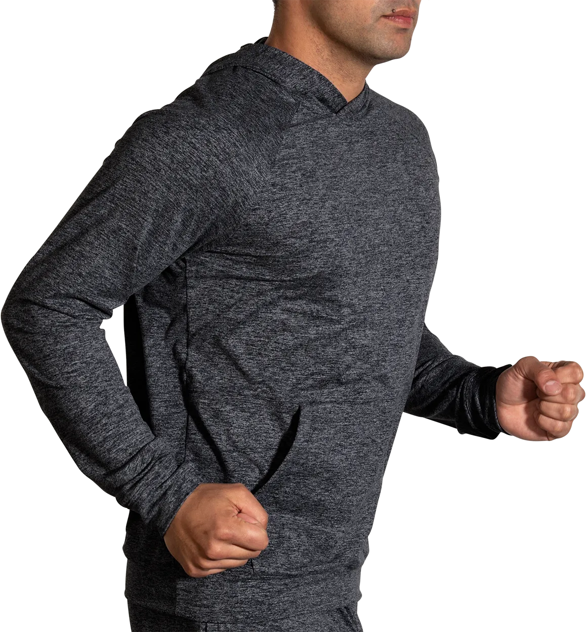 Men’s Luxe Hoodie (090 - Heather Black)