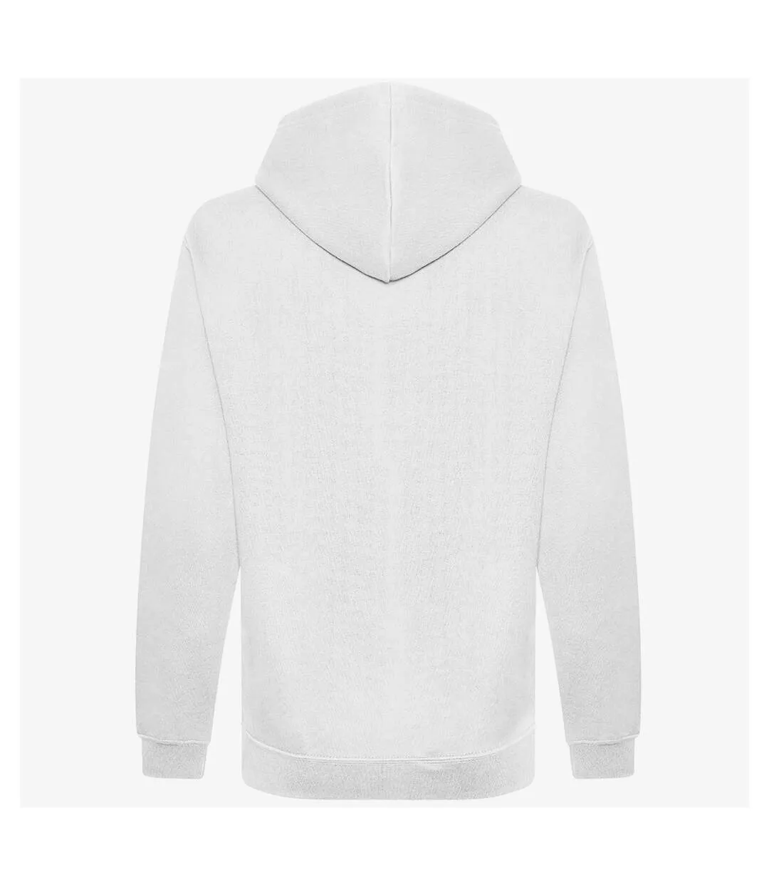 Mens organic hoodie arctic white Awdis