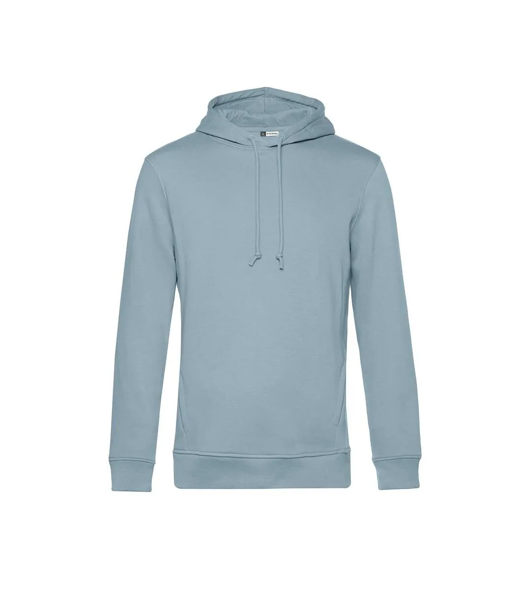 Mens organic hoodie fogle blue B&C