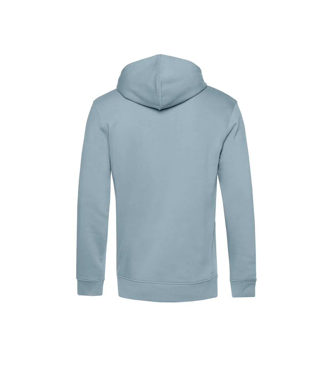 Mens organic hoodie fogle blue B&C