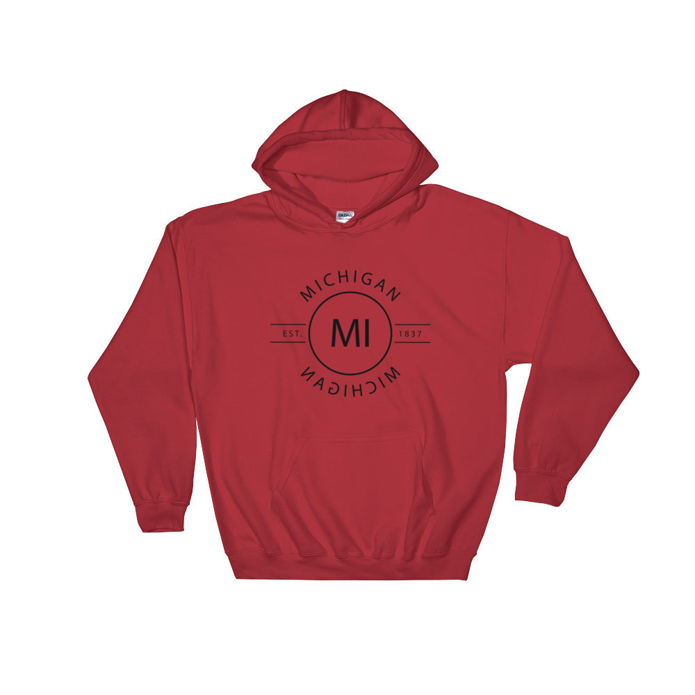 Michigan - Hooded Sweatshirt - Reflections