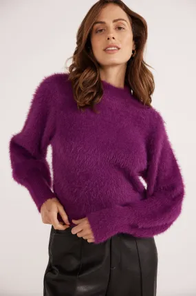 MILLIE FLUFFY KNIT SWEATER