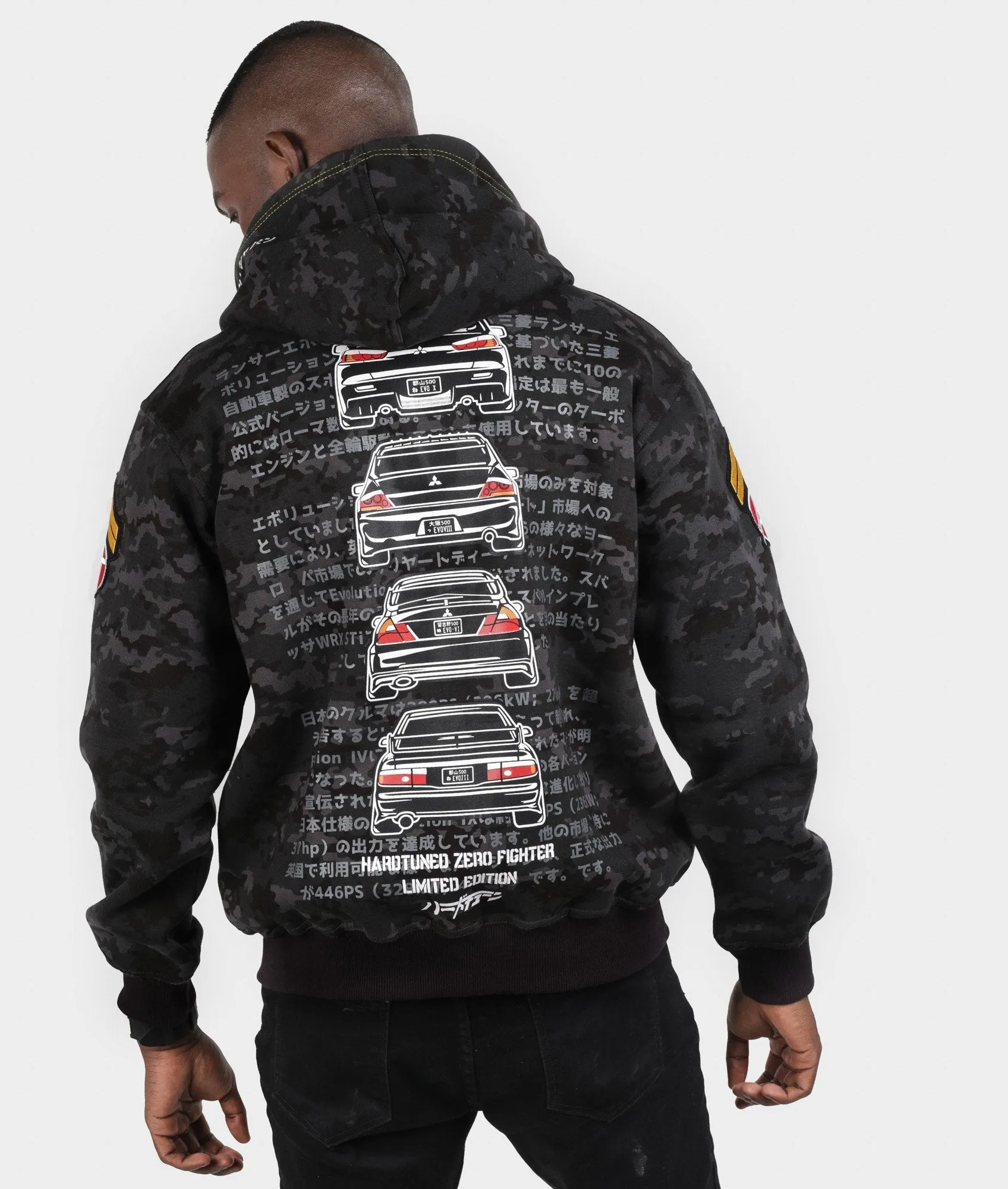 Mitsubishi Evolution Camo Hoodie