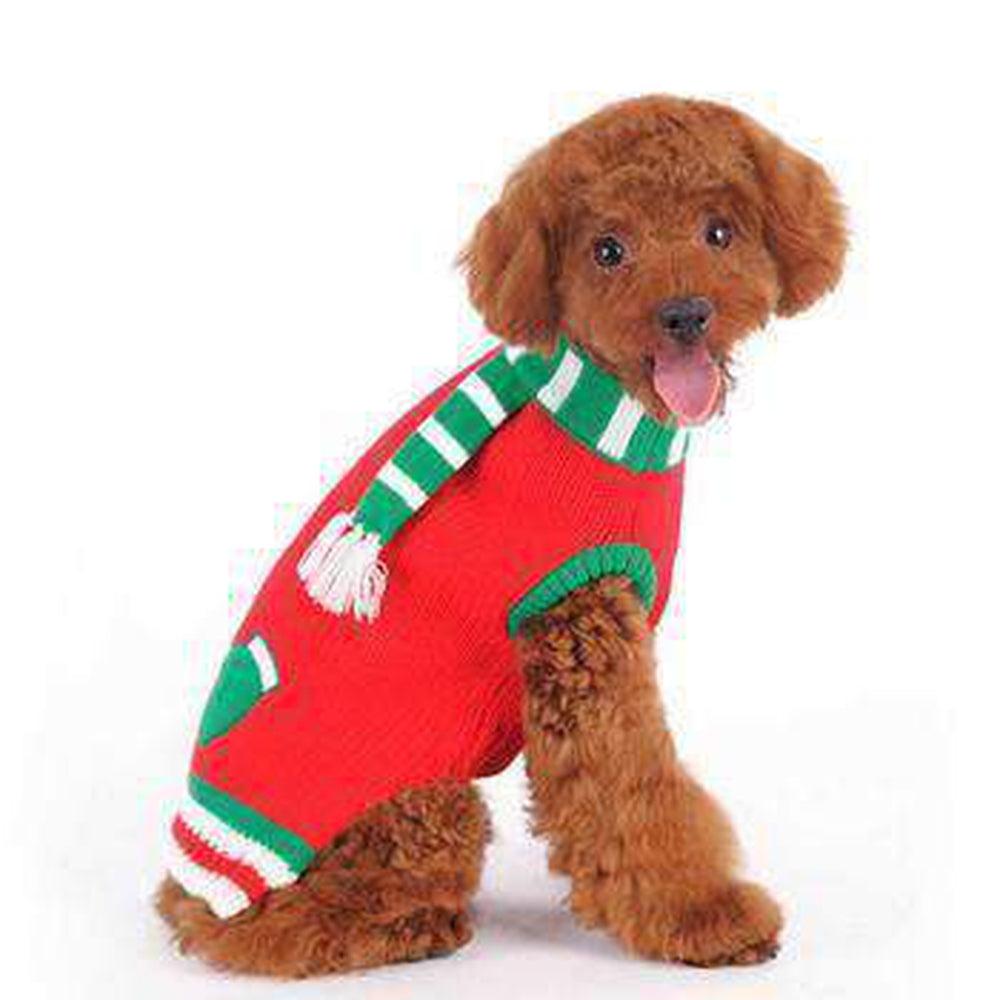 Mitten Scarf Dog Sweater