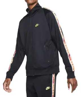 Nike Organic Distortion Jacket Black/Yellow CW4806-010 Men's