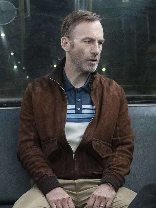 Nobody Bob Odenkirk Brown Jacket - New American Jackets