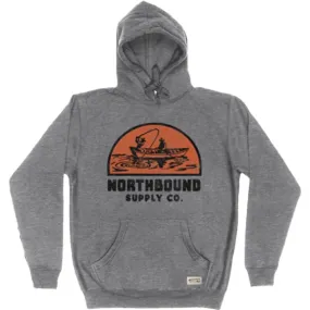 Northbound Supply Co. Hoodies - Fishing - Graphite Heather