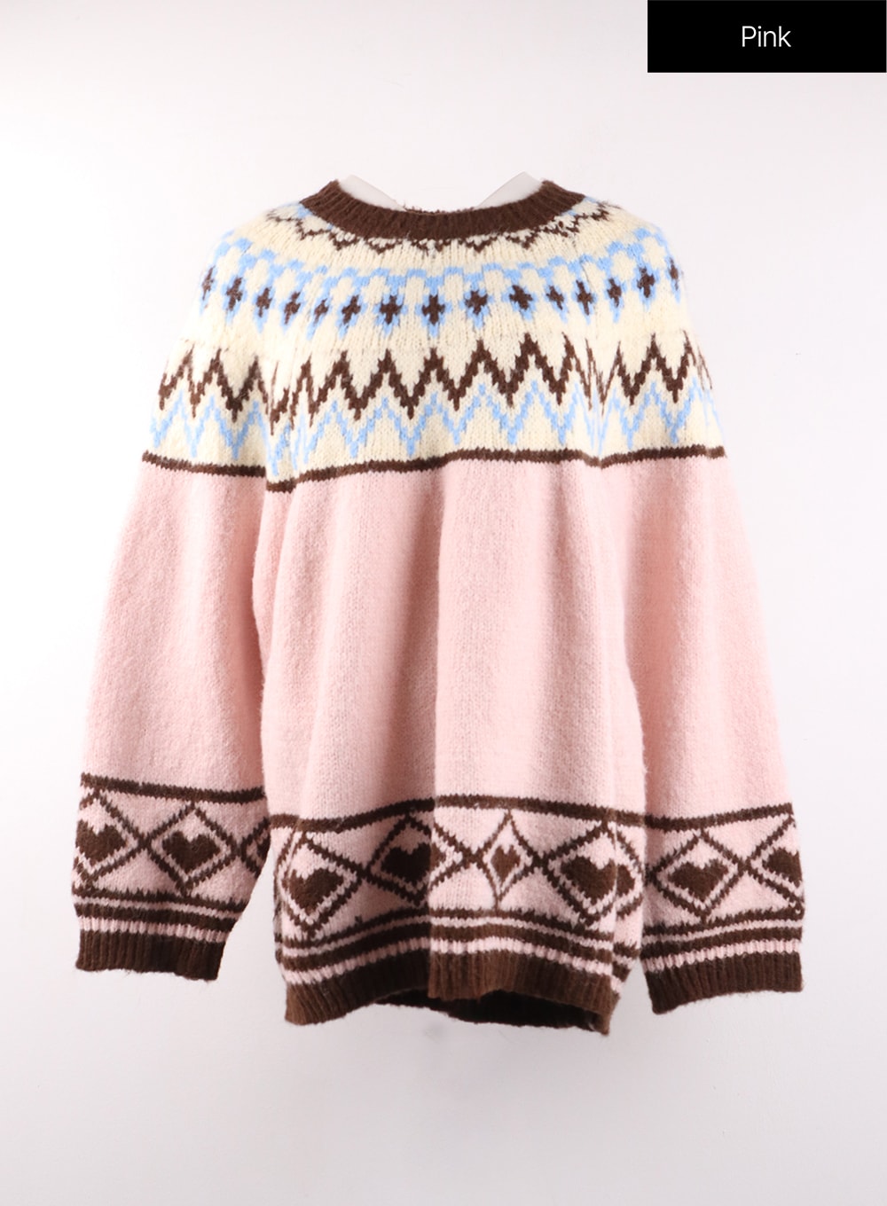 Oversized Knit Sweater OF405