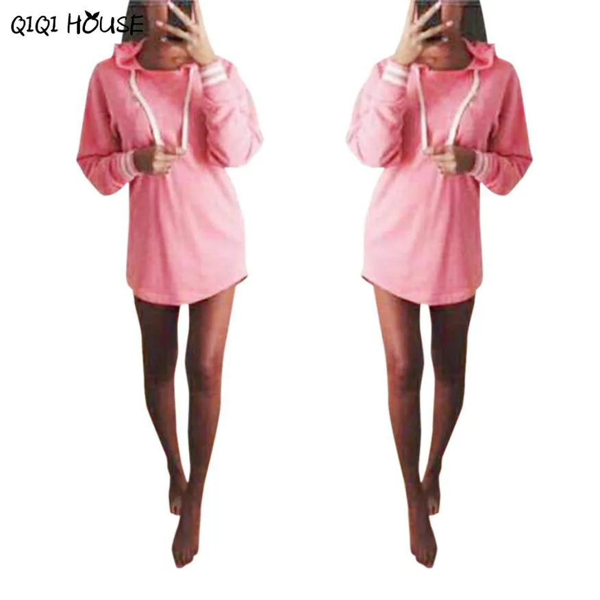 Pink Womens Tracksuit Long Sleeve Hoodie Sweatshirt Casual Loose Jumper Pullover Moleton Feminina Felpe Donna#C908 SM6