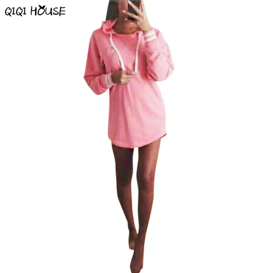 Pink Womens Tracksuit Long Sleeve Hoodie Sweatshirt Casual Loose Jumper Pullover Moleton Feminina Felpe Donna#C908 SM6