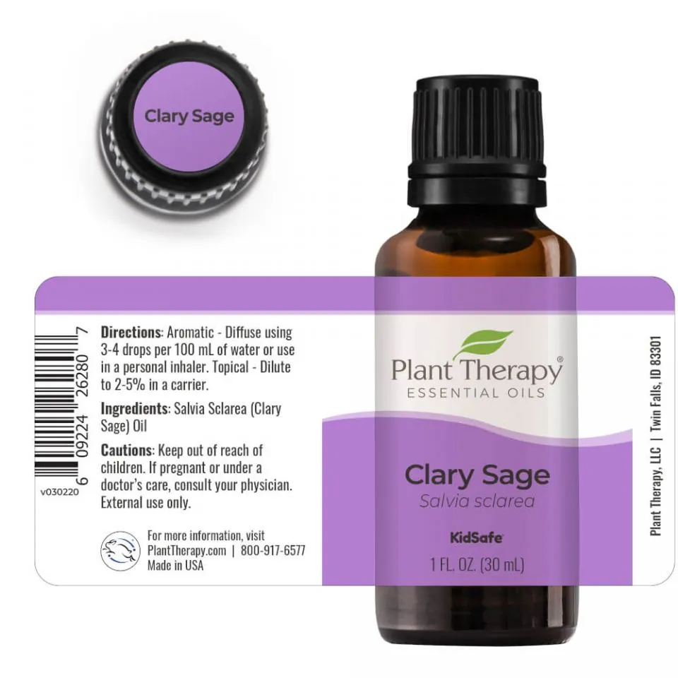 Plant Therapy Clary Sage Essential Oil