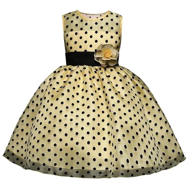 Polka Dots Girls Dress