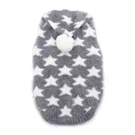 PuppyPAWer Star Hoodie Dog Sweater by Dogo - Gray