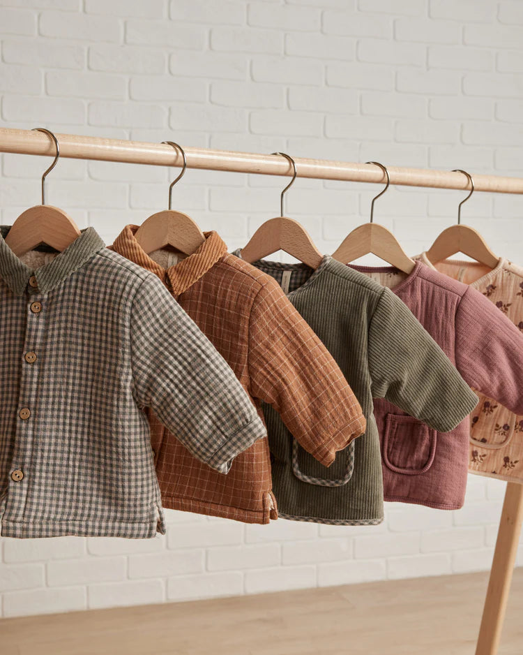 Quincy Mae - Cinnamon Grid Ford Jacket