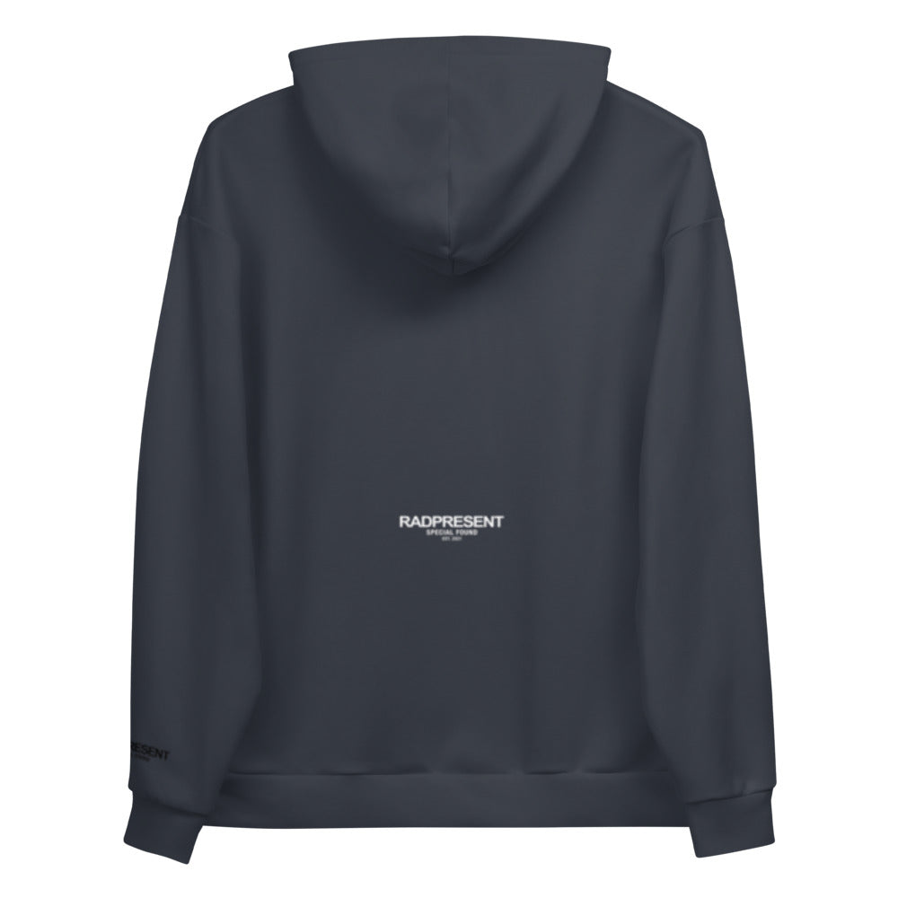 RADPRESENT S.F. PULLOVER HOODIE - CLOUDY NIGHT BLUE