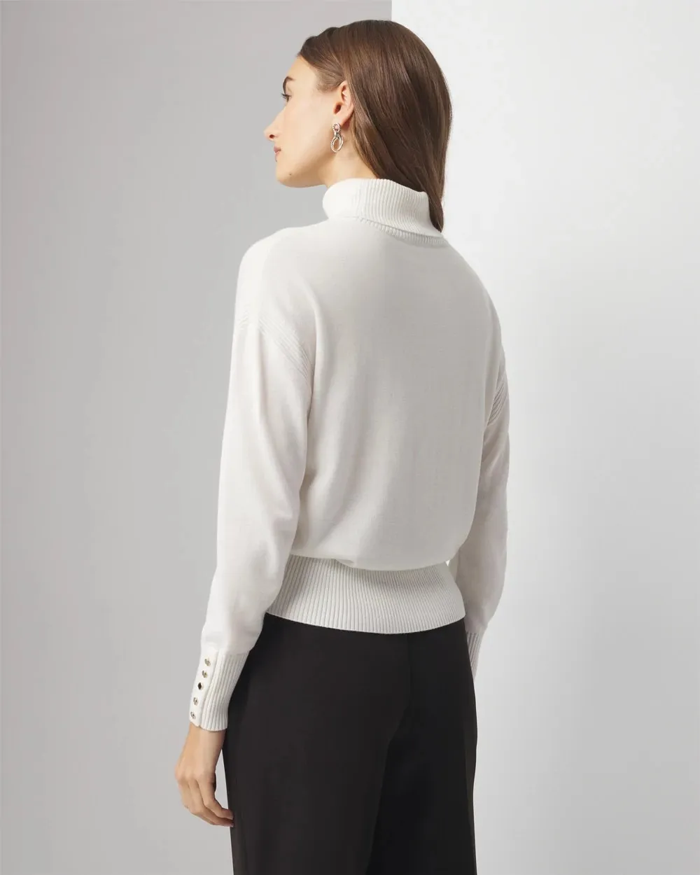 Relaxed Turtleneck Sweater