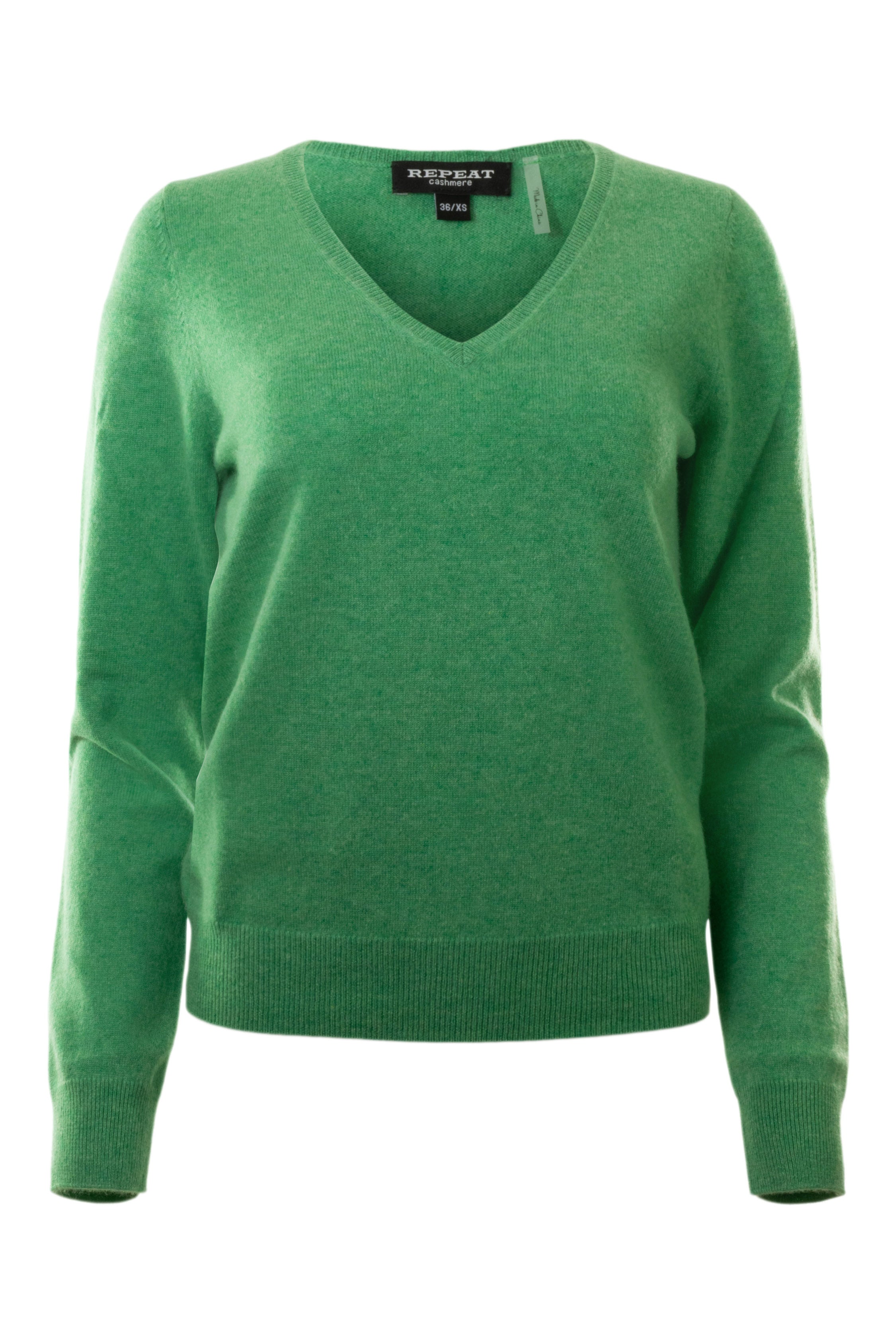 Repeat Cashmere Classic V-neck Sweater