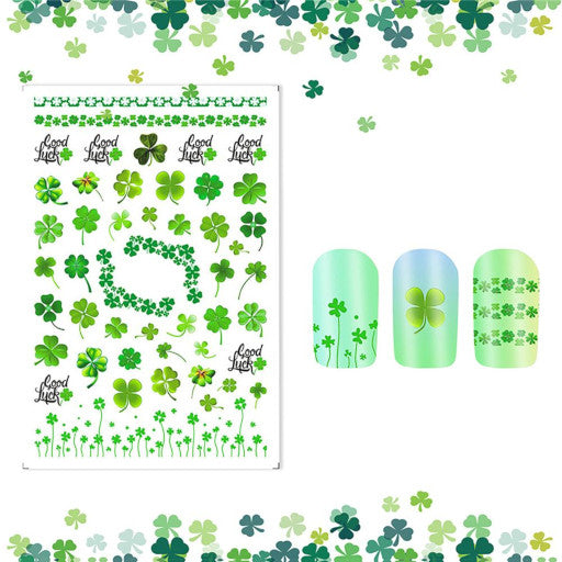 Saint Patricks Day Nail Art Nail Stickers