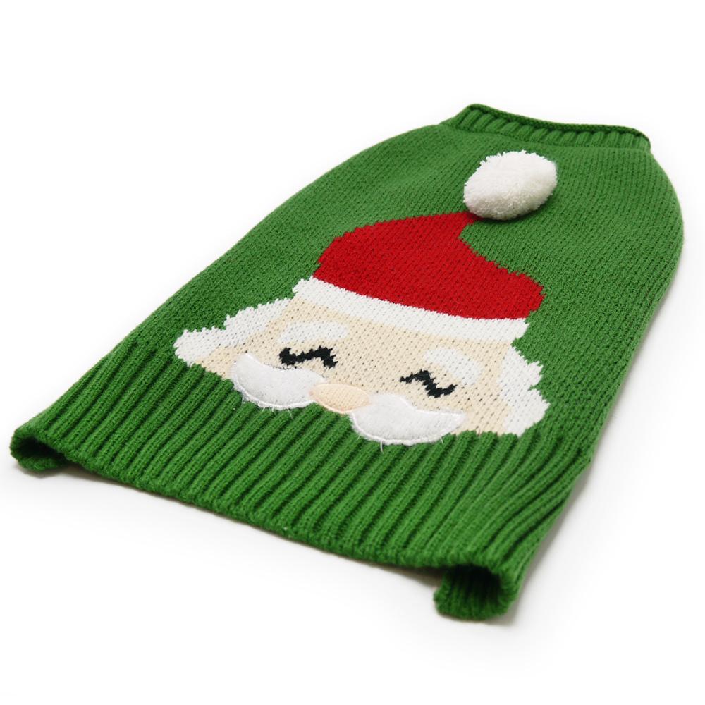 Santa Face Dog Sweater