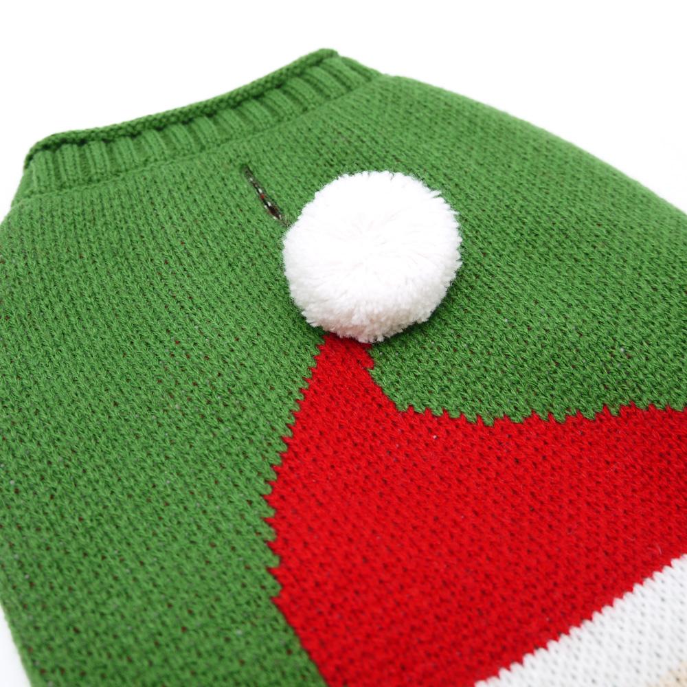 Santa Face Dog Sweater