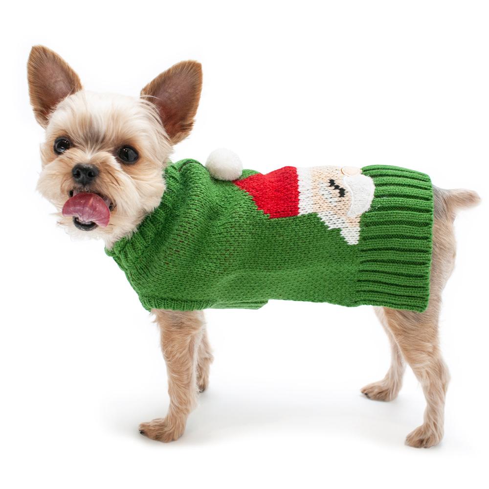 Santa Face Dog Sweater