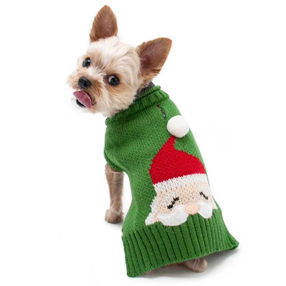 Santa Face Dog Sweater