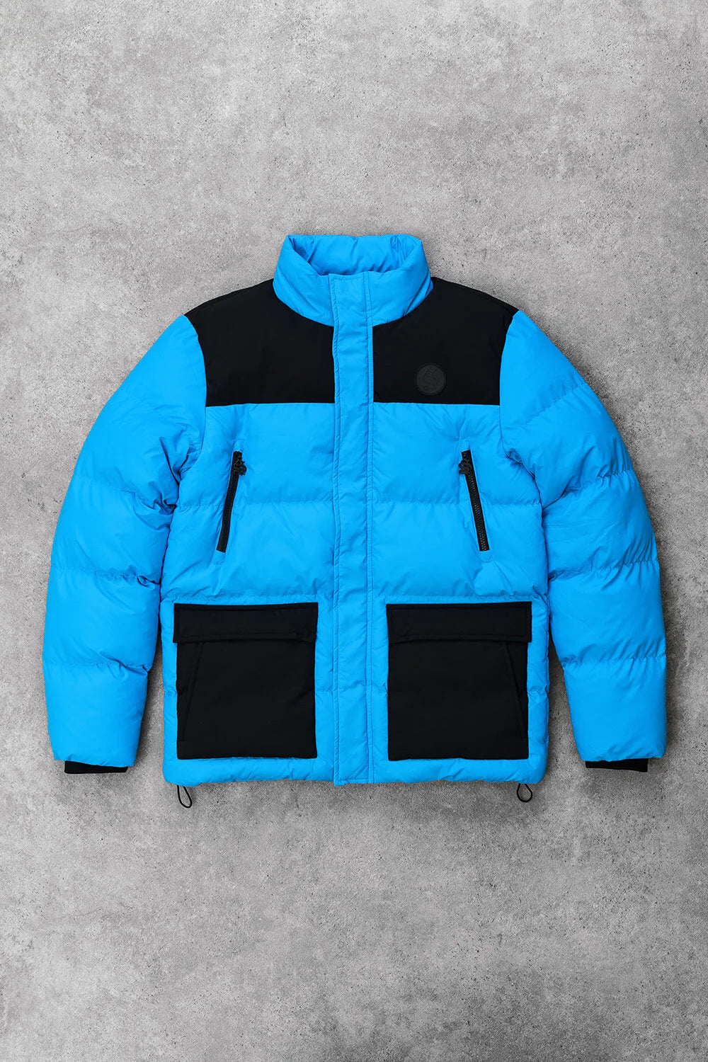 Sinners Storm Puffer Jacket - Blue