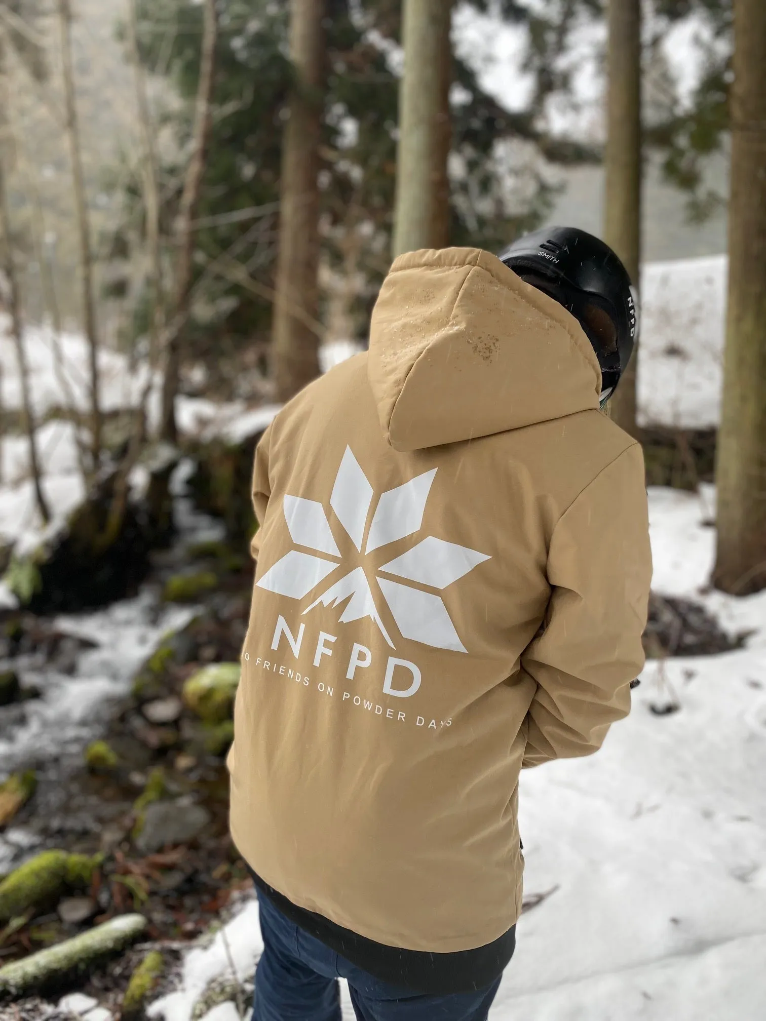 Ski/Snowboard Waterproof Tall Style Snow Tan NFPD Jacket - Unisex