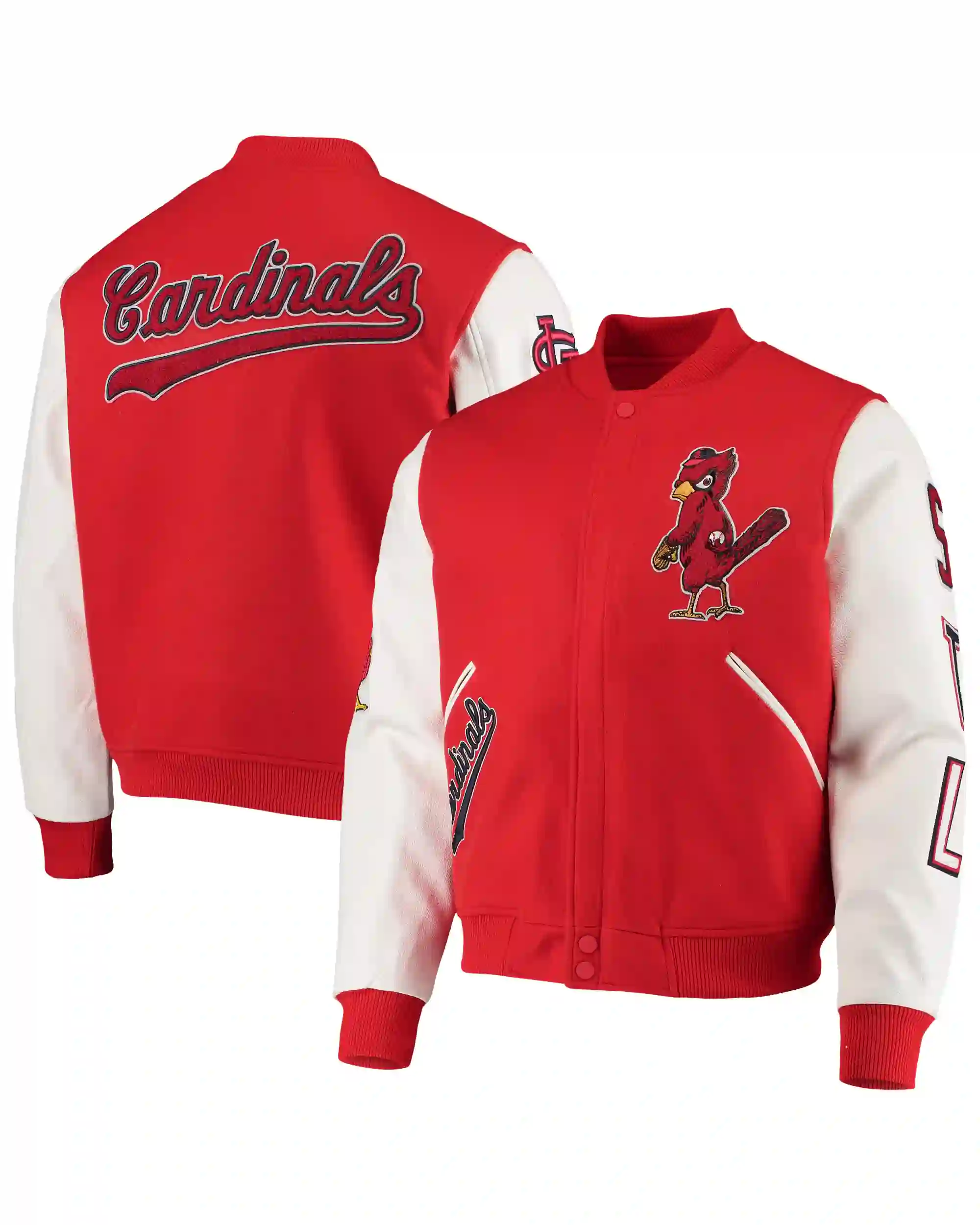 St Louis Cardinals Letterman Jacket - William Jacket