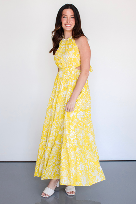 Sunshine Honey Maxi Dress