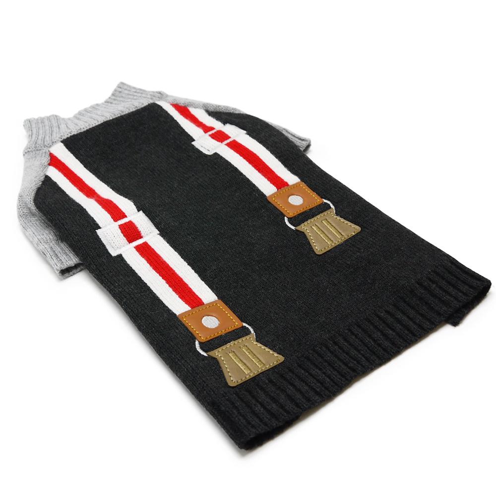 Suspender Dog Sweater