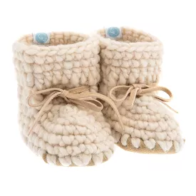 Sweater Crochet Booties