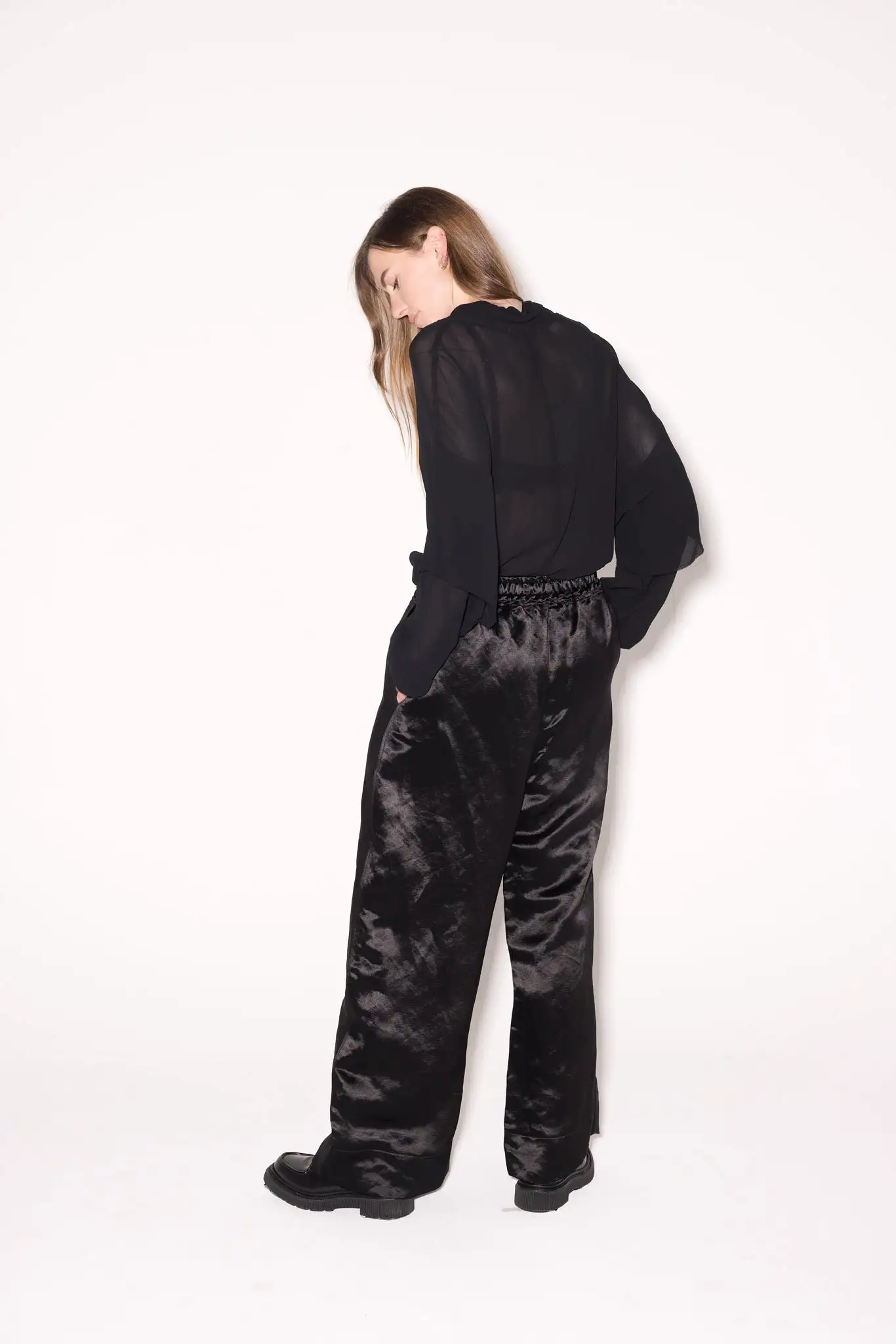 System Pant | Black Sheen