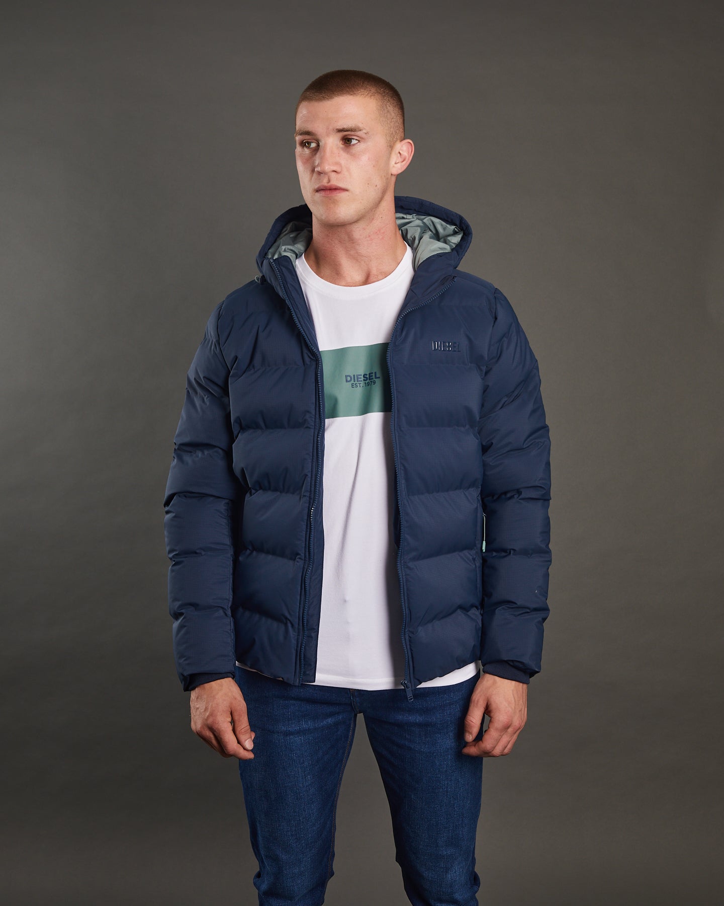 Tessio Jacket Navy Clearing