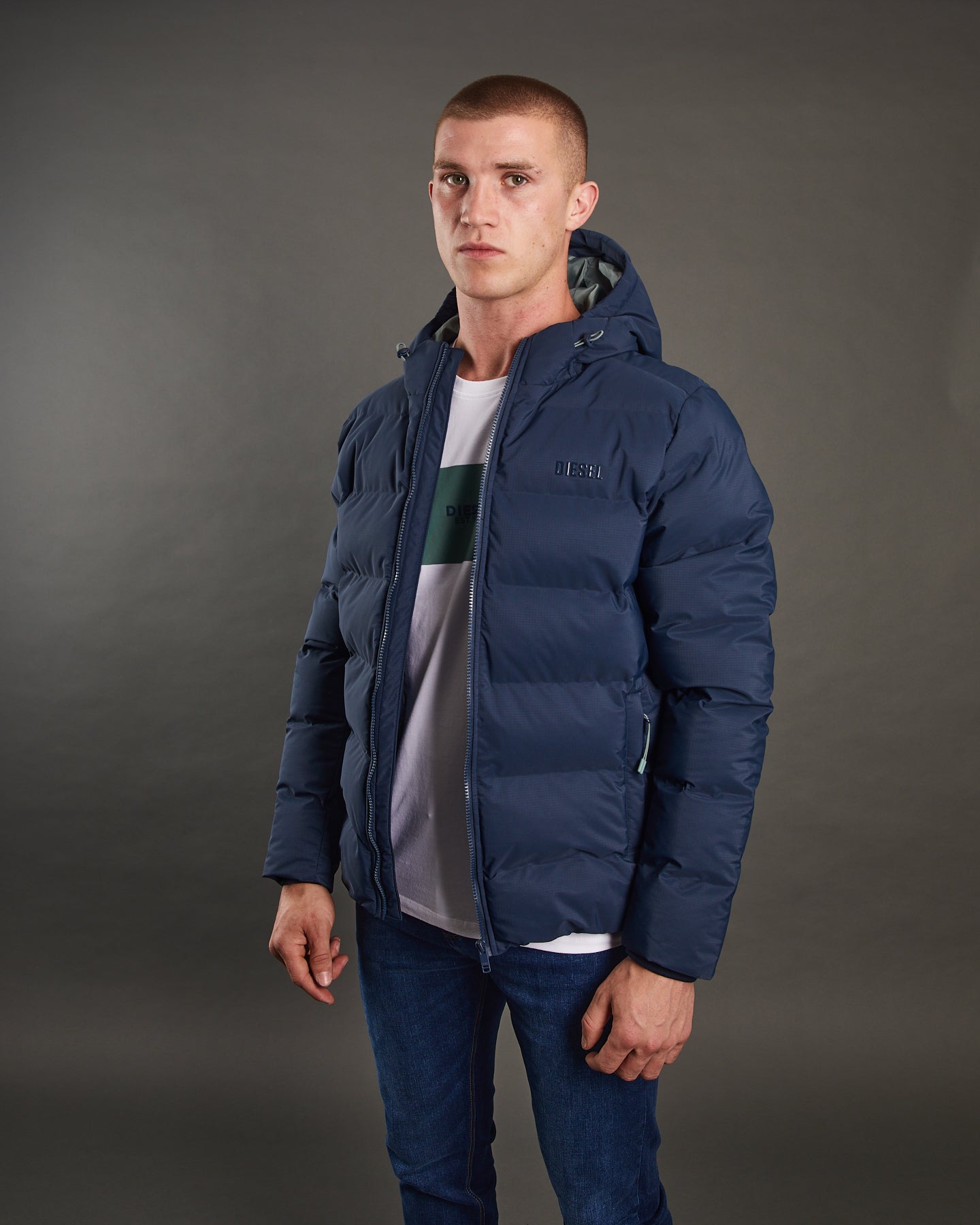 Tessio Jacket Navy Clearing